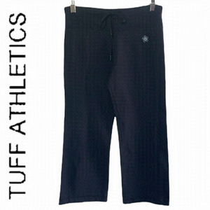 TUFF Athletics Black Cropped Athletic Women’s Capris Size S